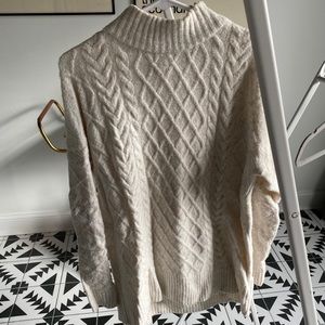 Cream sweater